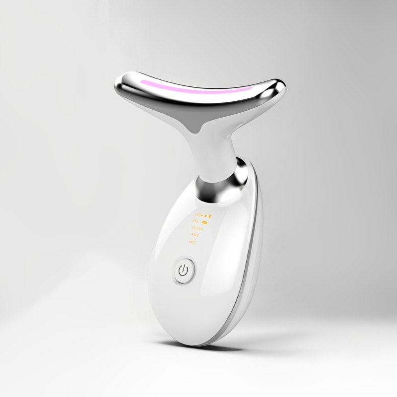 Appareil de massage visage LED noir