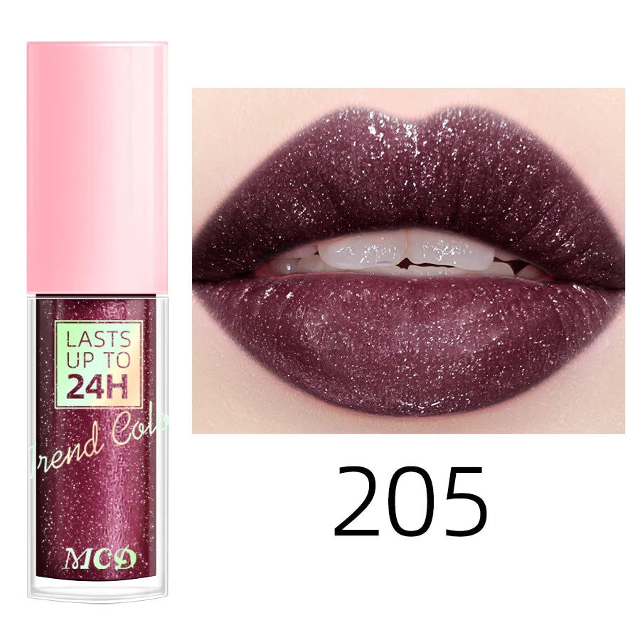 Gloss scintillant huile a levres - 18 teintes