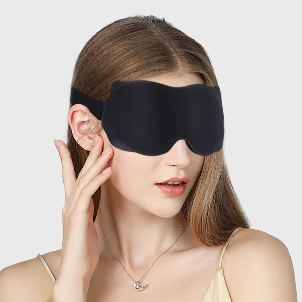 Masque de nuit 3D en mousse a memoire de forme