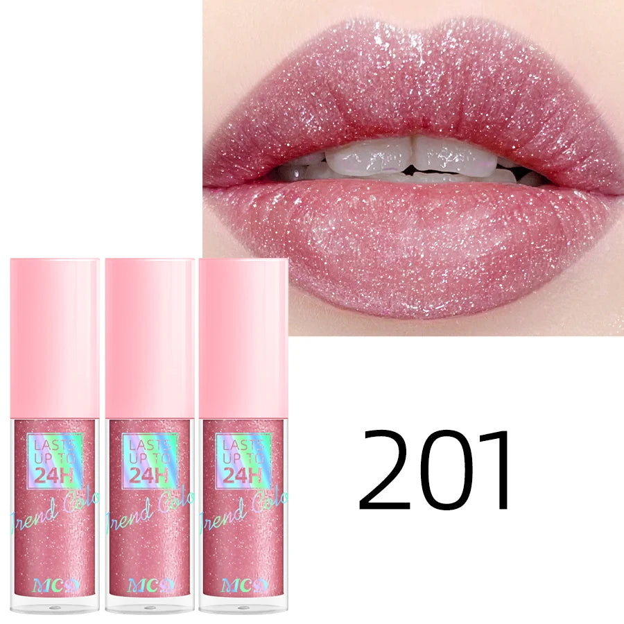 Gloss scintillant huile a levres - 18 teintes