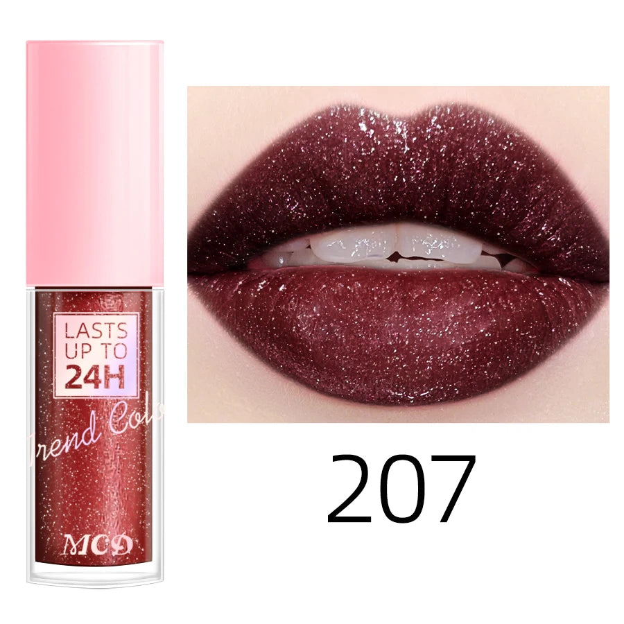 Gloss scintillant huile a levres - 18 teintes
